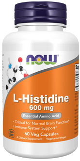 L-Histidine 600 mg Veg Capsules