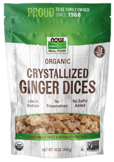 Ginger Dices, Crystallized & Organic