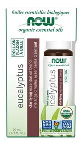 Eucalyptus Essential Oil Blend, Organic Roll-On