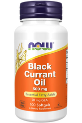 Black Currant Oil 500 mg Softgels