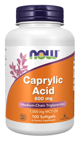 Caprylic Acid 600 mg Softgels