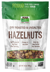 Hazelnuts, Dry Roasted & Unsalted