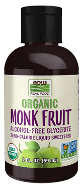 Monk Fruit Liquid, Organic Alcohol-Free Glycerite