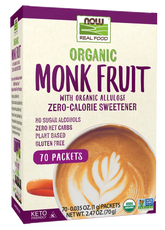 Monk Fruit with Allulose, Organic Packets