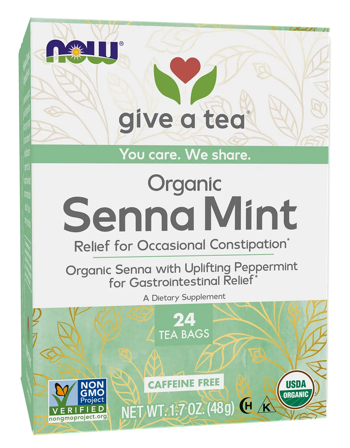 Senna Mint Tea, Organic
