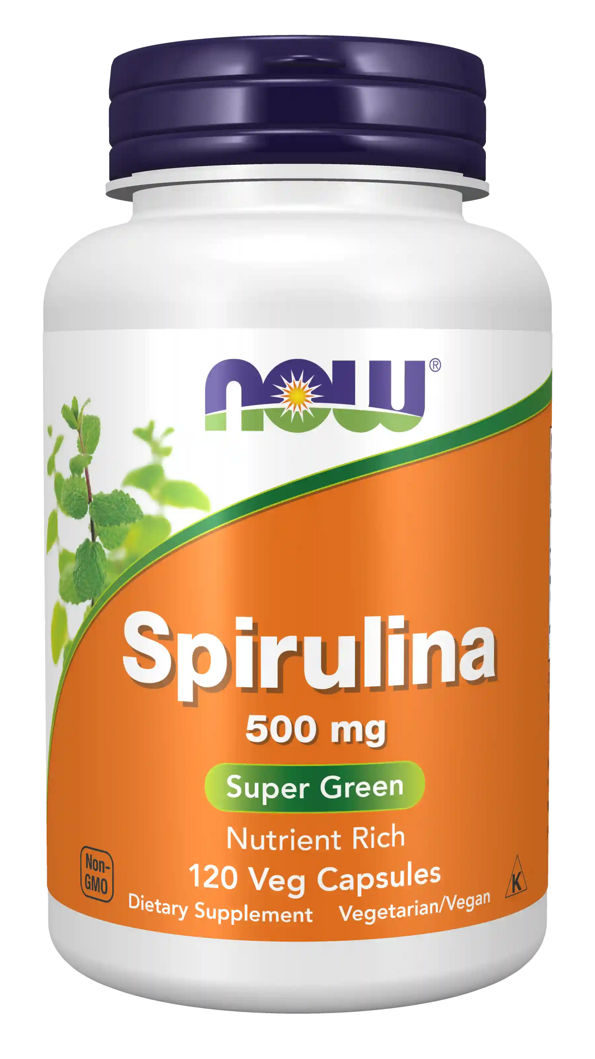 Spirulina 500 mg Veg Capsules