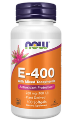 Vitamin E-400 With Mixed Tocopherols Softgels