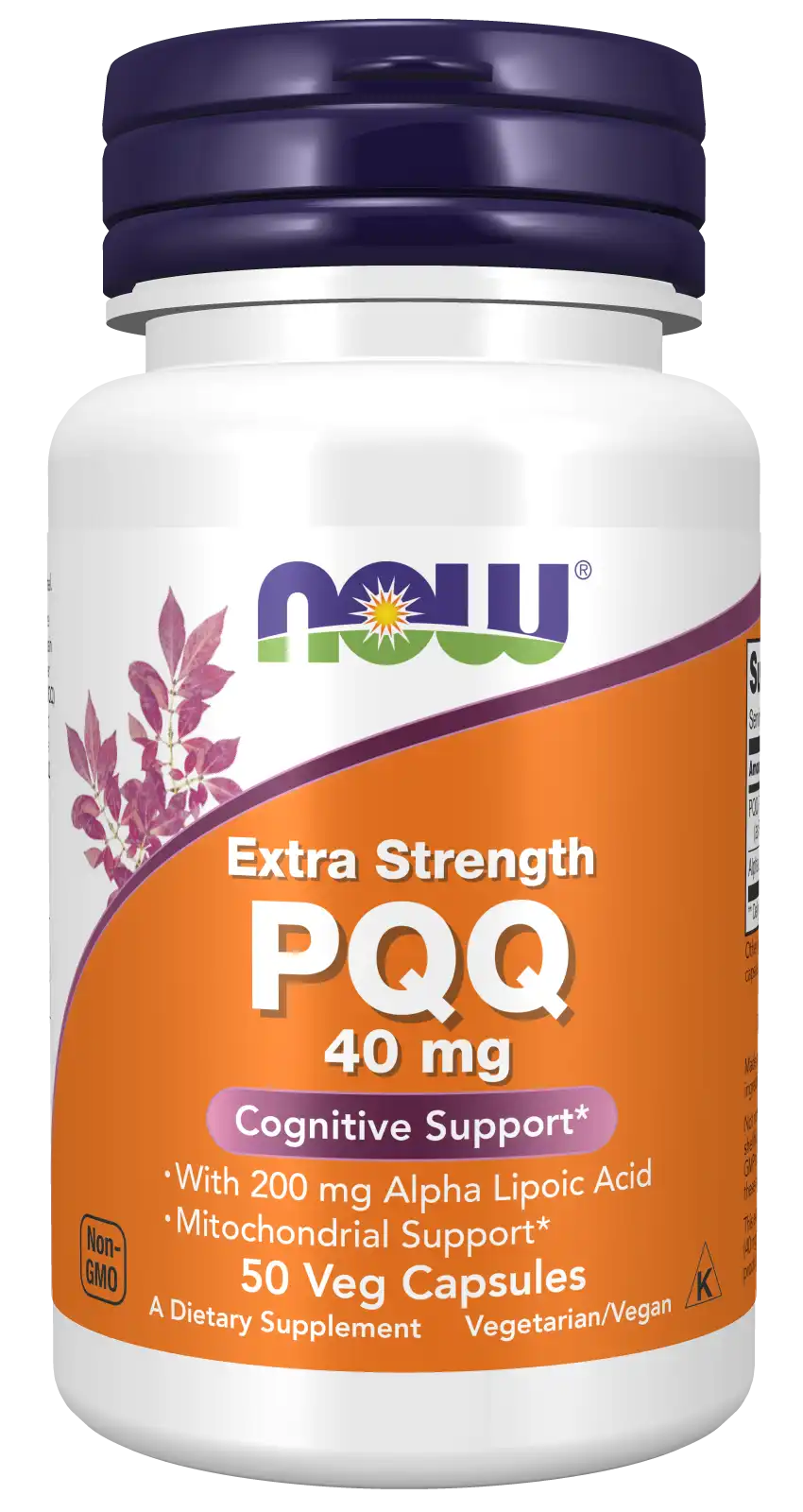 PQQ, Extra Strength 40 mg Veg Capsules