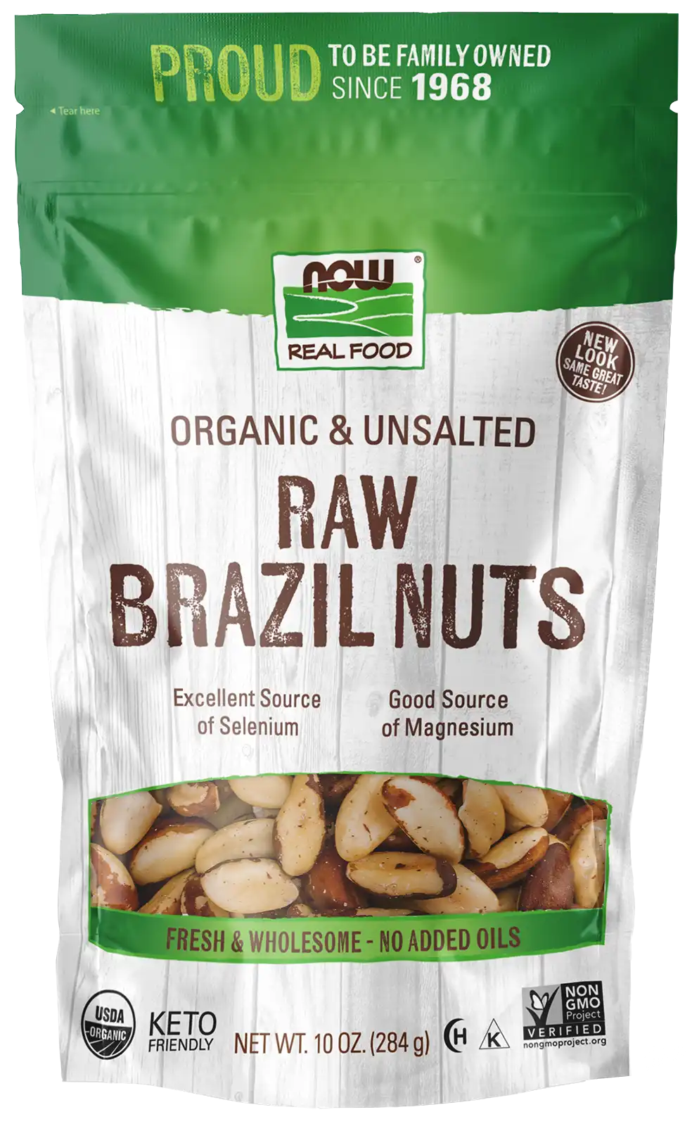 Brazil Nuts, Organic, Raw & Unsalted