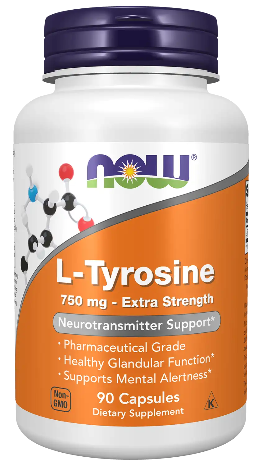 L-Tyrosine 750 mg, Extra Strength Capsules