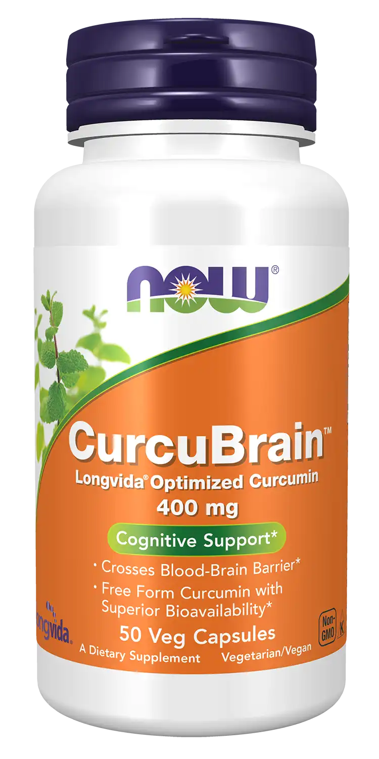CurcuBrain™ 400 mg Veg Capsules