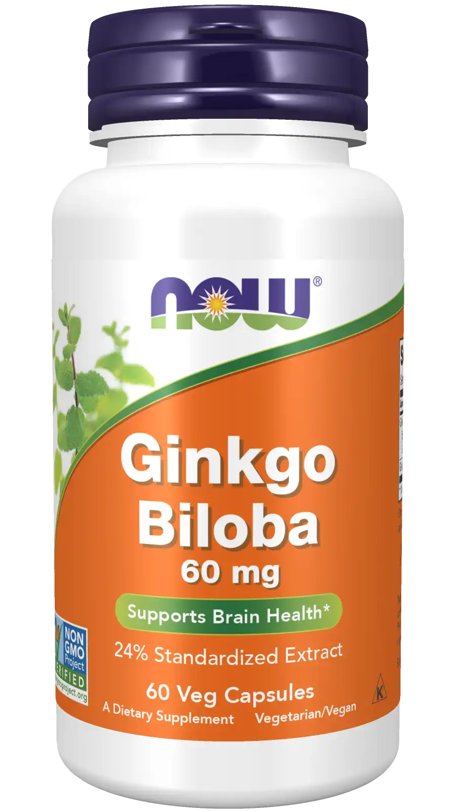 Ginkgo Biloba 60 mg Veg Capsules