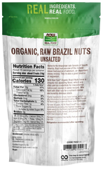 Brazil Nuts, Organic, Raw & Unsalted