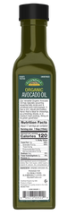 Avocado Cooking Oil, Organic in Glass Bottle