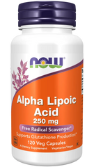 Alpha Lipoic Acid 250 mg Veg Capsules
